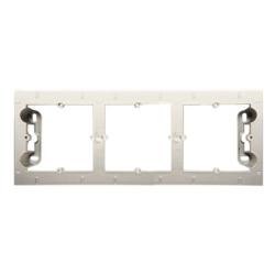 Simon 54 Premium kremowy - puszka natynkowa 3-krotna DPN3/41