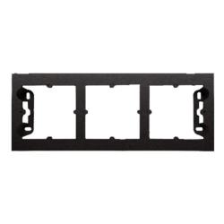 Simon 54 Premium antracyt - puszka natynkowa 3-krotna DPN3/48