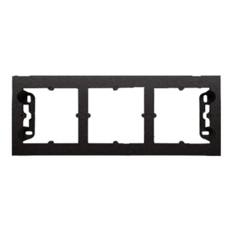 Simon 54 Premium antracyt - puszka natynkowa 3-krotna DPN3/48