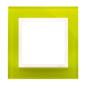 Simon 54 Nature limonkowy sorbet szkło - ramka pojedyncza DRN1/90