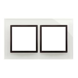 Simon 54 Nature burzowa chmura szkło - ramka podwójna DRN2/72