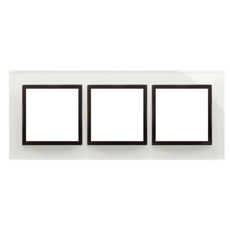 Simon 54 Nature burzowa chmura szkło - ramka potrójna DRN3/72