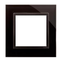 Simon 54 Nature zastygła lawa szkło - ramka pojedyncza DRN1/73