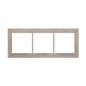 Simon 54 Nature Al betone - ramka potrójna DRN3/91