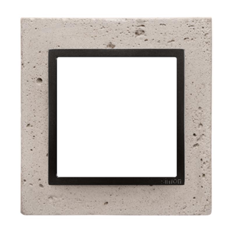 Simon 54 Nature Funda mente beton - ramka pojedyncza DRN1/93