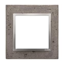 Simon 54 Nature Mokra robota beton - ramka pojedyncza DRN1/96