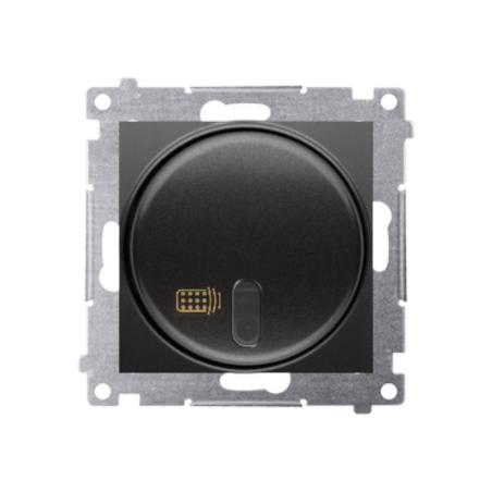 Simon 54 Premium czarny mat - łącznik zdalnie sterowany DWP10T.01/49
