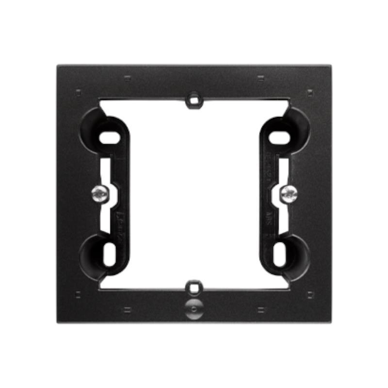 Simon 54 Premium czarny mat - puszka natynkowa 1-krotna DPN1/49