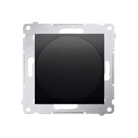 Simon 54 Premium antracyt - ściemniacz naciskowo-obrotowy LED DS9L.01/48