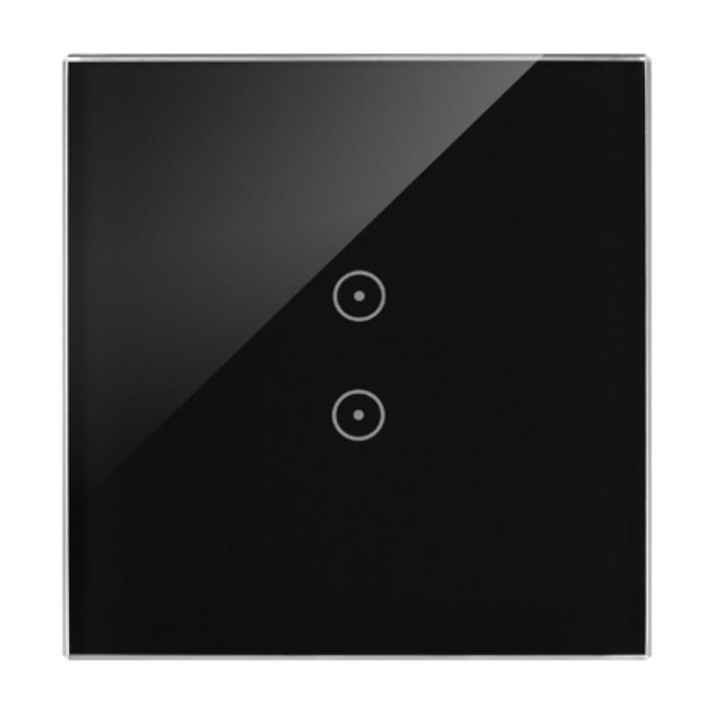 Simon 54 Touch  - Panel dotykowy 1 moduł 2 pola dotykowe pionowe, zastygła lawa