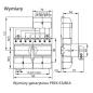 Przełącznik źródła zasilania 80A PRZK 3080N-W02 Przełącznik źródła zasilania 80A PRZK 3080N-W02