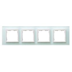 Simon 82 Nature - (seria szkło) - ramka 4-krotna - natural - 82647-60 Kontakt-Simon
