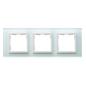 Simon 82 Nature - (seria szkło) - ramka 3-krotna - biała - 82637-30