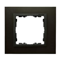 Simon 82 Nature - (seria metal) - ramka 1-krotna - stal grafitowa - 82817-38 Kontakt-Simon