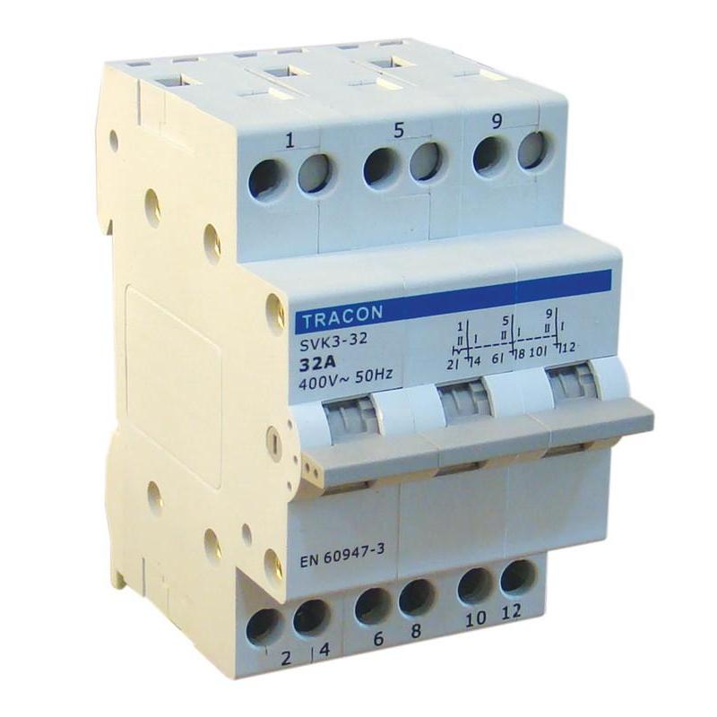 Przełącznik źródła zasilania SVK3-16 16A 3P