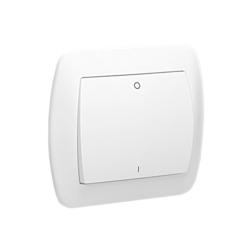 Simon Akord biały - łącznik dwubiegunowy - AW2/11 Kontakt-Simon