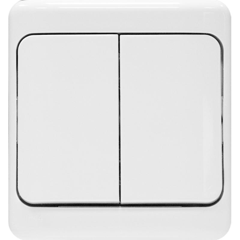 Kos Bryza biały - łącznik świecznikowy - 180405