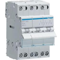 Przełącznik źródła zasilania I-0-II SFT340 40A 3P Hager Hager Polo
