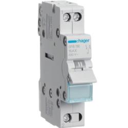 Przełącznik źródła zasilania I-0-II SFB116 16A 1P Hager