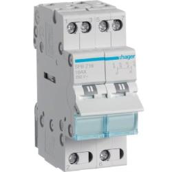 Przełącznik źródła zasilania I-0-II SFB216 16A 2P Hager