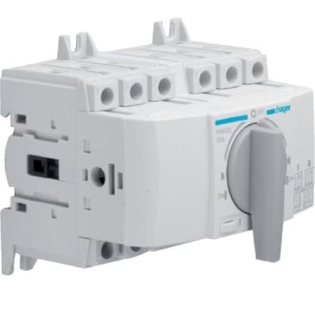 Przełącznik źródła zasilania HIM302 20A 3P Hager