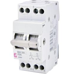 Przełącznik źródła zasilania I-0-II SSQ 225 25A 2P ETI
