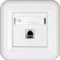 Kos Cosmo Line biały - gniazdo telefoniczne pojedyncze- 300463