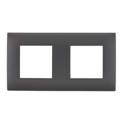 Kos Dante grafit - ramka 2 Kos Elektro System