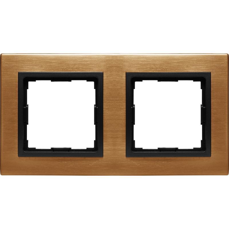 Kos Vena 2 mosiądz rustykalny - ramka 2 metal