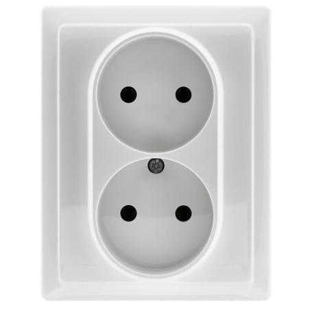 Kos Vena biały - gniazdo podwójne