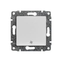 Kos Vena biały - łącznik krzyżowy Kos Elektro System