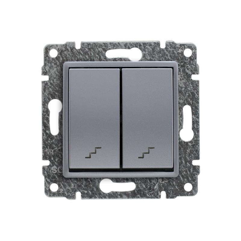 Kos Vena aluminium - łącznik podwójny schodowy