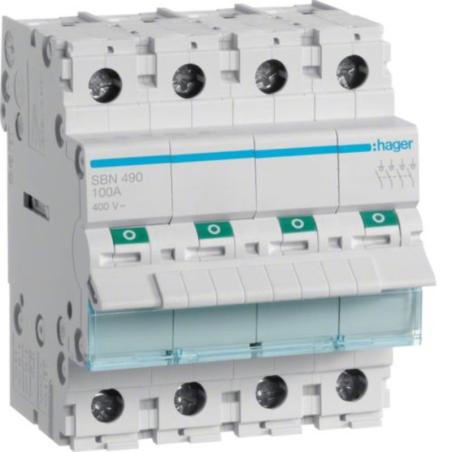Rozłącznik izolacyjny SBN490 100A 4P Hager
