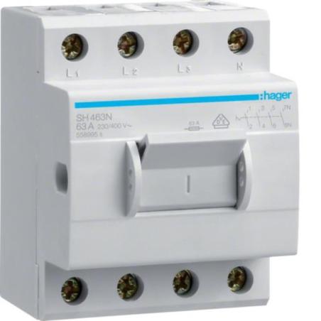 Rozłącznik izolacyjny SH463N 63A 4P Hager