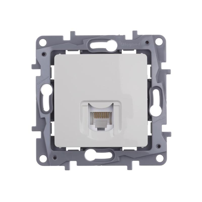 Legrand Niloe biały - gniazdo komputerowe pojedyncze
