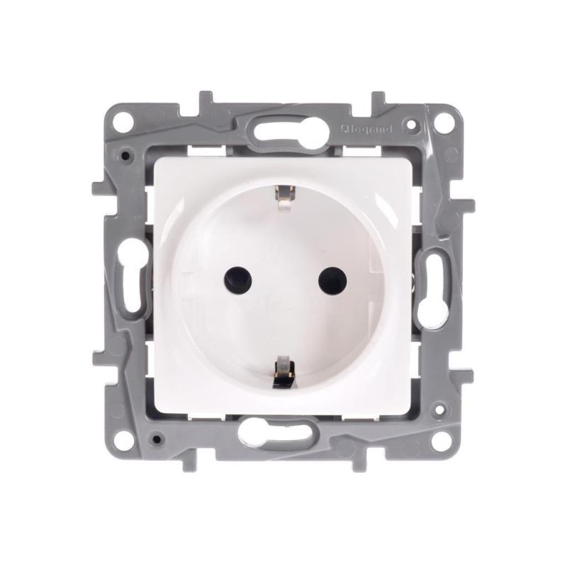 Legrand Niloe biały - gniazdo SCHUKO