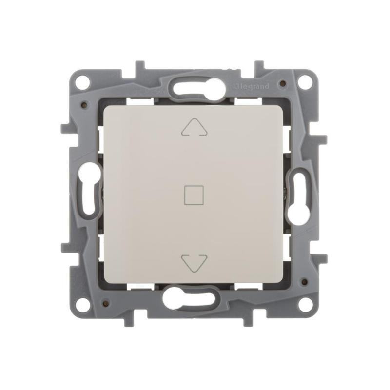 Legrand Niloe kremowy - łącznik żaluzyjny stabilny