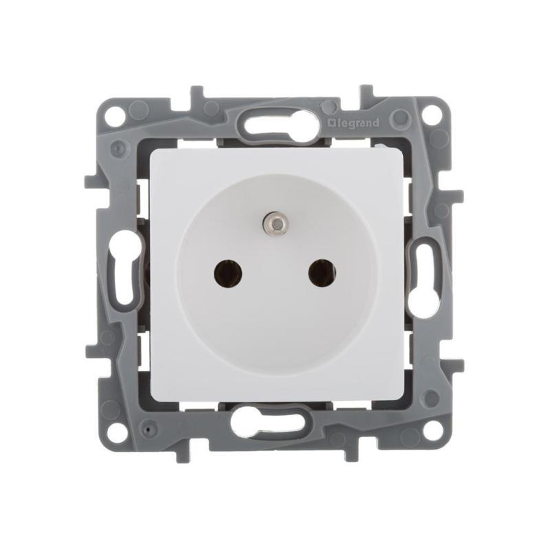 Legrand Niloe biały - gniazdo pojedyncze (+0)