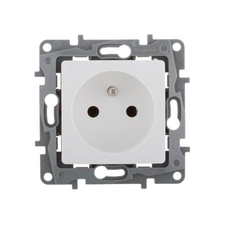 Legrand Niloe biały - gniazdo pojedyncze (+0)