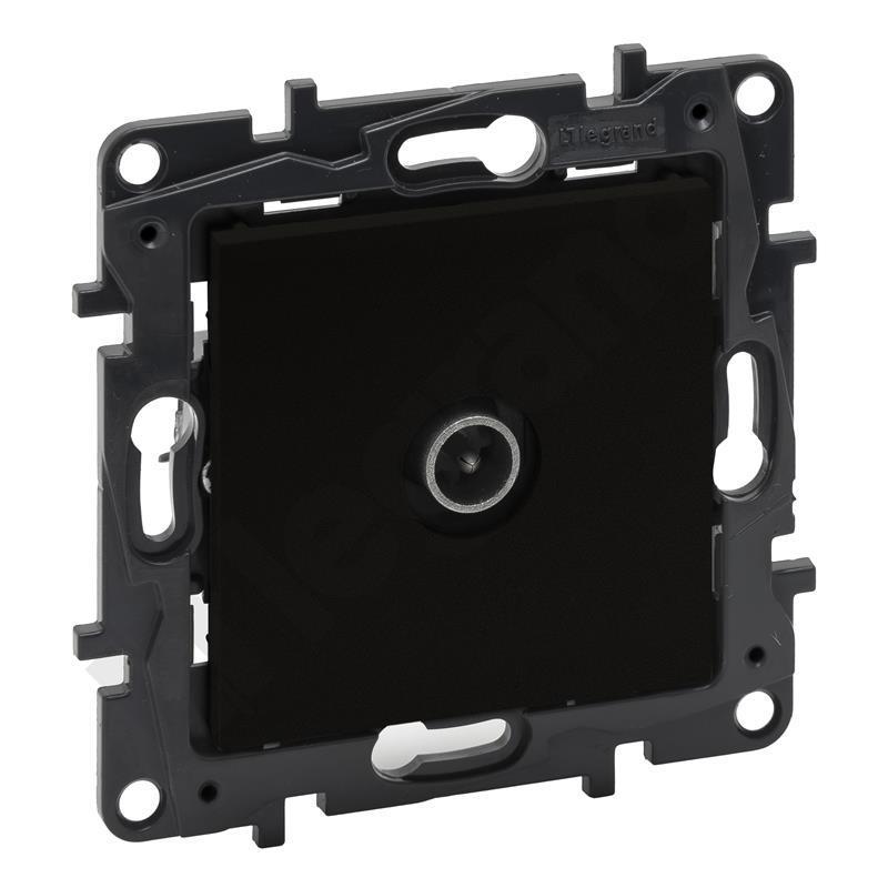 Legrand Niloe Step czarny - gniazdo TV końcowe