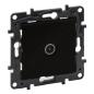 Legrand Niloe Step czarny - gniazdo TV końcowe