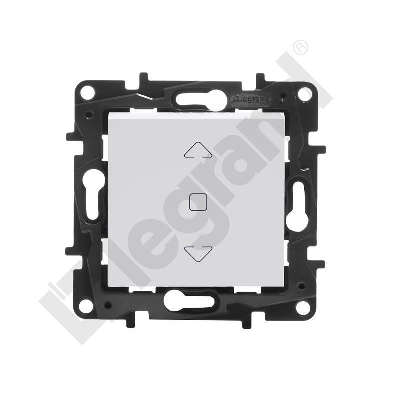 Legrand Niloe Step biały - przycisk żaluzyjny odbijający Legrand Niloe Step biały - przycisk żaluzyjny odbijający