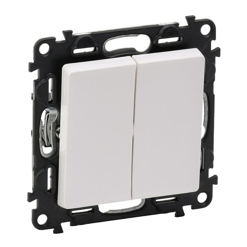 Legrand Valena Life biały - łącznik schodowy podwójny Legrand Valena Life biały - łącznik schodowy podwójny