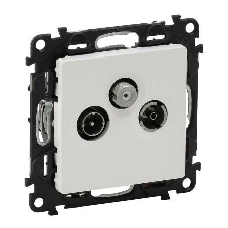 Legrand Valena Life biały - gniazdo TV-RD-SAT (końcowe) Legrand