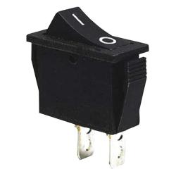 Wyłącznik kołyskowy włącz-wyłącz czarny TES-13 Tracon Electric