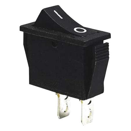 Wyłącznik kołyskowy włącz-wyłącz czarny TES-13 Tracon Electric