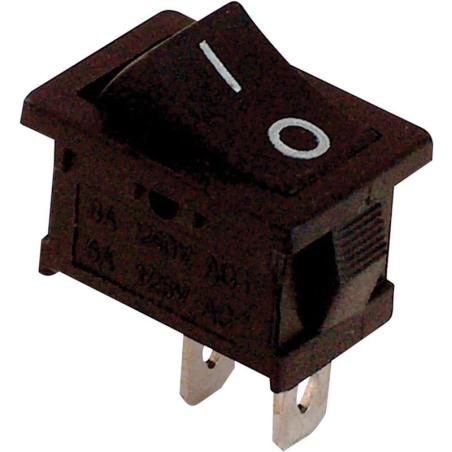 Wyłącznik kołyskowy włącz-wyłącz czarny TES-34 Tracon Electric