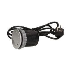 Gniazdo wpuszczane w blat 1x250V AC z pokrywką OR-AE-1373 Orno