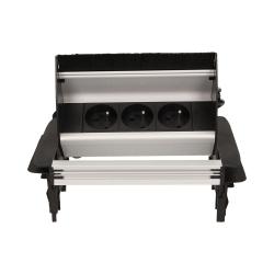 Gniazdo wpuszczane w blat 3x250V AC OR-AE-1361 Orno