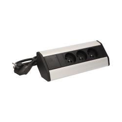 Gniazdo meblowe 3x250V AC z przewodem 1,8 m OR-AE-1359 Orno